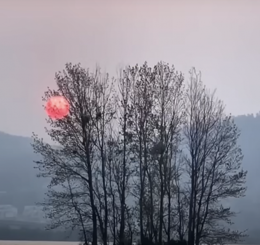 Sol Rojo en Yunnan, China